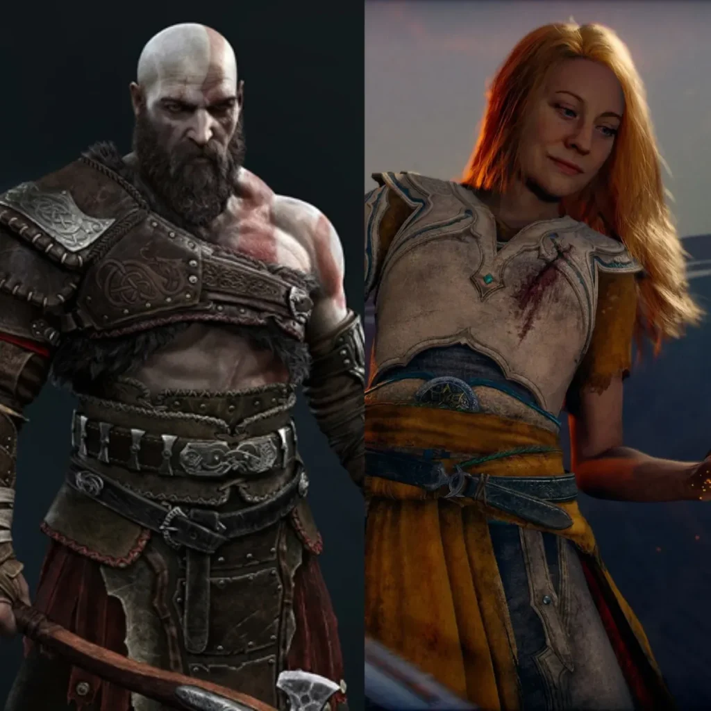 Kratos e Laufey (God of War Laufey)